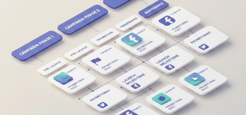 Campaign Planning - Multi-phase social campaign structure