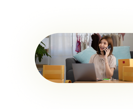 Professional working from home